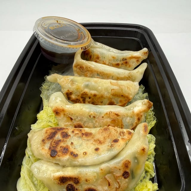 Veggie gyoza.