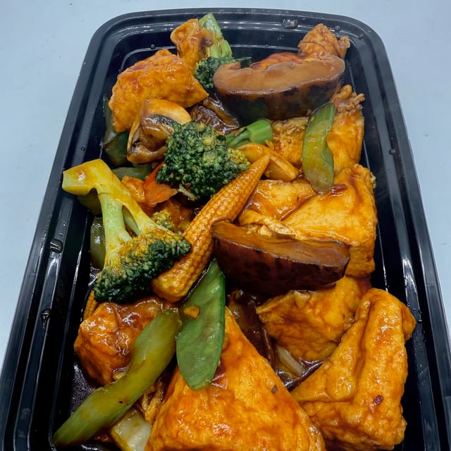 Braised Tofu.
