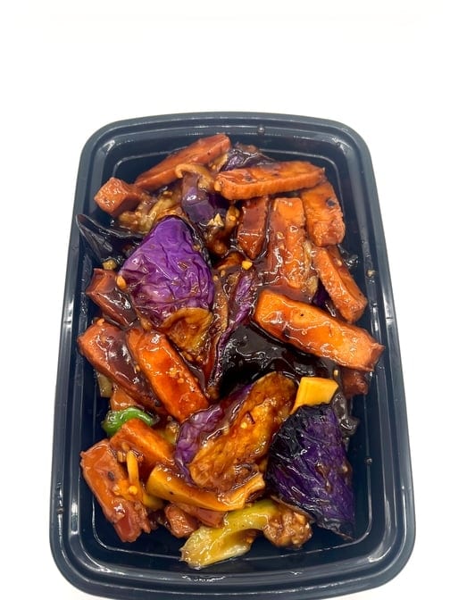 Tender Chicken with Eggplant.