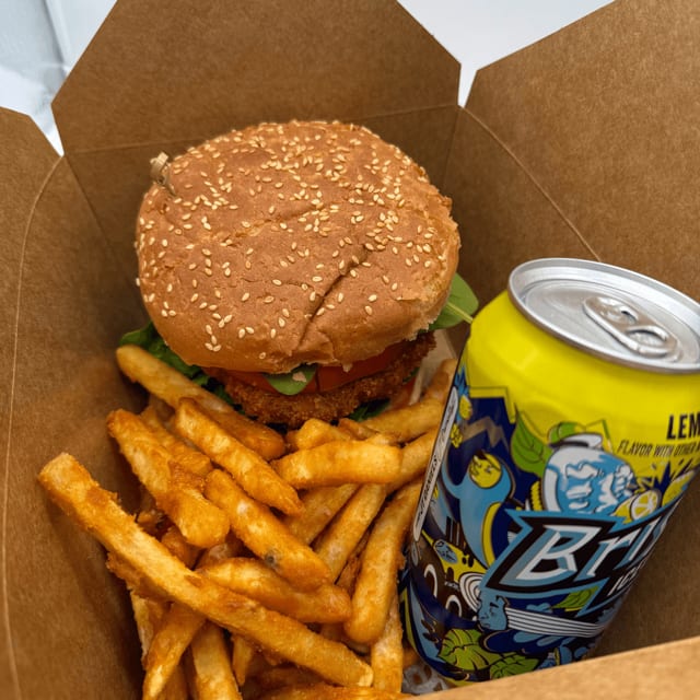 Crispy Chicken Sandwich Combo.