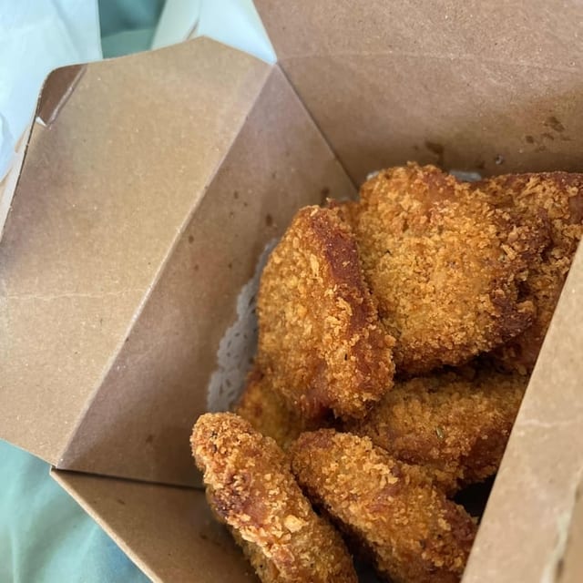 Crispy Nuggets Appetizer.