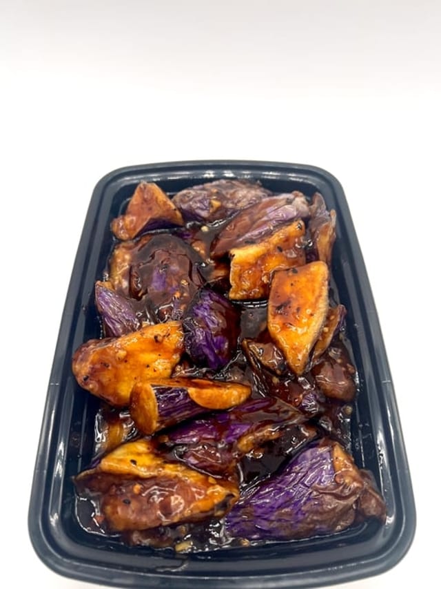 Eggplant in Garlic Sauce.
