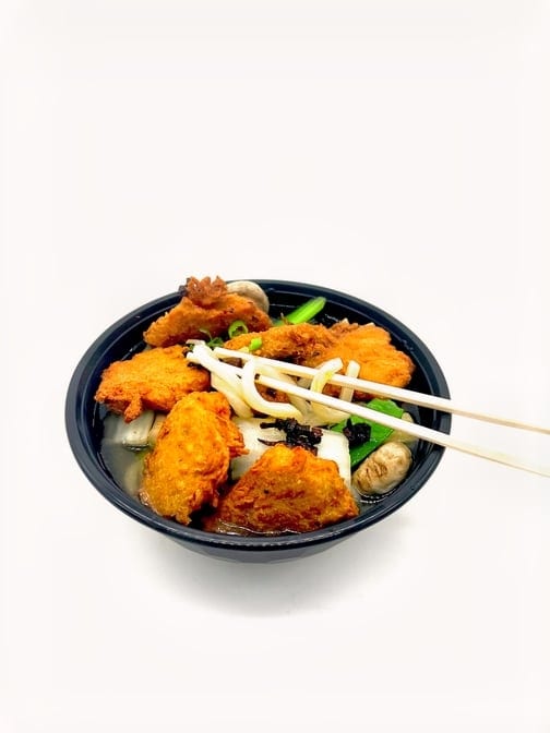 Udon noodle Soup.