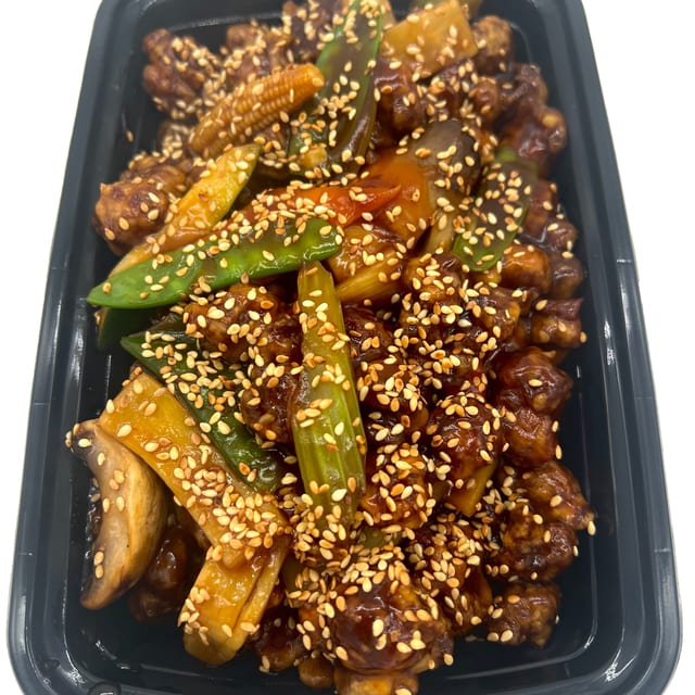 Sesame Soy Chicken.