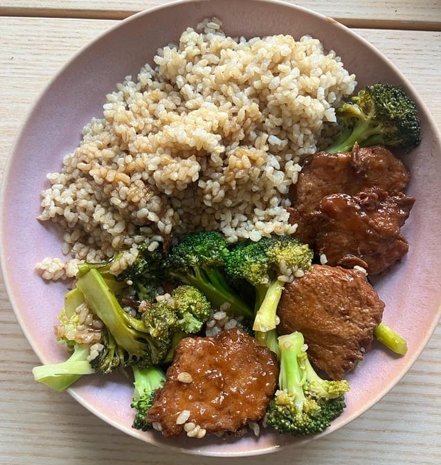 Peking spare ribs lunch special.